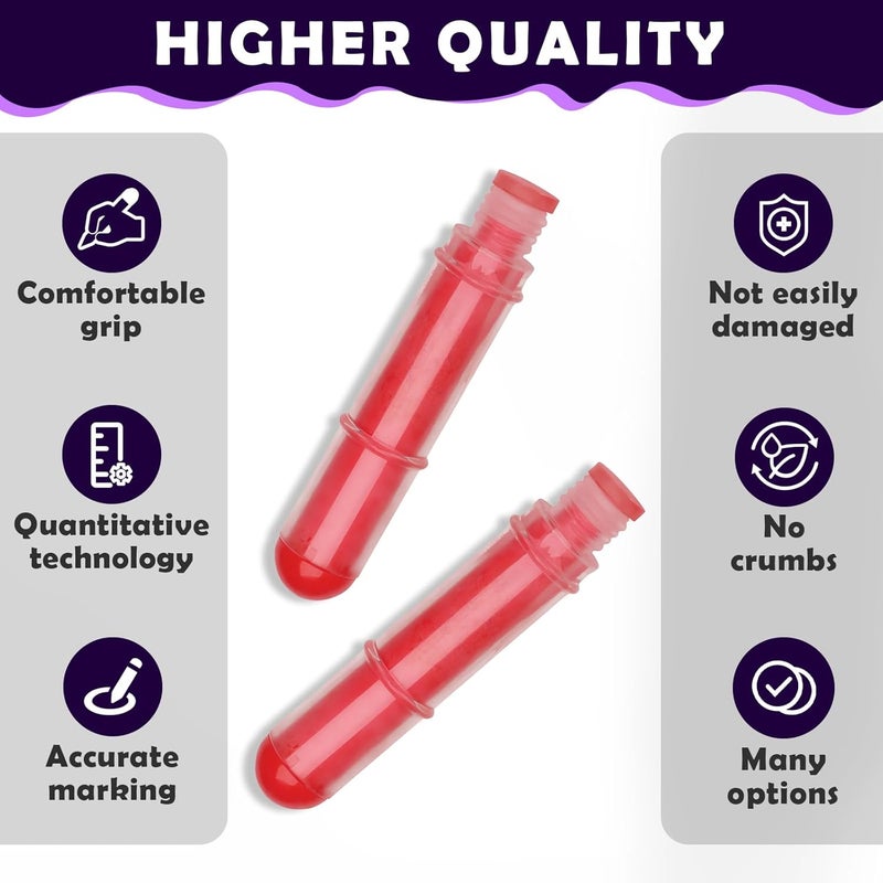 chaseroad 2PCS Sewing Chalk Refill - Red - Image 4